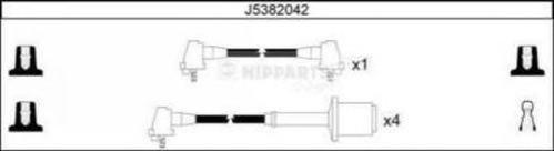 J5382042 NIPPARTS Комплект проводов зажигания