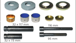 GUIDE PINS & SEALS - FOR D3 EBS ECKM1