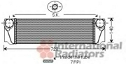 06004376 VAN WEZEL Интеркулер