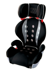 Кресло детское автомобильное Saratto Highback Junior Quattro, группа 2/3, черно-серое CARMATE ALJ205