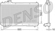 DRM50061 DENSO Радиатор