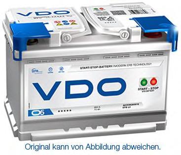 A2C59520000D VDO Стартерная аккумуляторная батарея