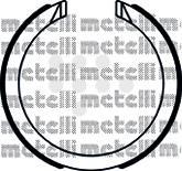 530491 METELLI Комплект тормозных колодок