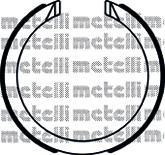 530491 METELLI Комплект тормозных колодок, стояночная тормозная система