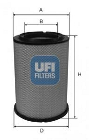 27A0500 UFI Воздушный фильтр