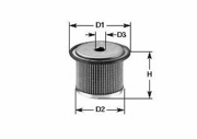 MG083 CLEAN FILTERS Топливный фильтр