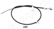 BC224 JAPANPARTS Трос, стояночная тормозная система