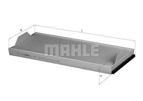 LA358 MAHLE Фильтр, воздух во внутренном пространстве