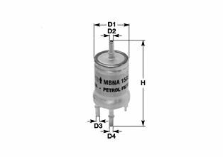 MBNA1503 CLEAN FILTER Топливный фильтр