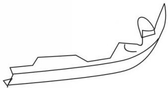 TYCAE92780ML BODYPARTS Молдинг задн лев п/фонари метал