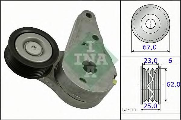 534037310 INA Натяжная планка