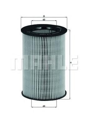 LX1805 MAHLE Воздушный фильтр