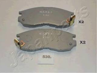 PA530AF JAPANPARTS Комплект тормозных колодок, дисковый тормоз