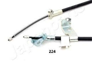 BC224 JAPANPARTS Трос, стояночная тормозная система