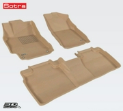 ST7400005 SOTRA Коврики салона Liner 3D Lux текстильные Toyota Camry (2011-2016) с бортиком бежевые