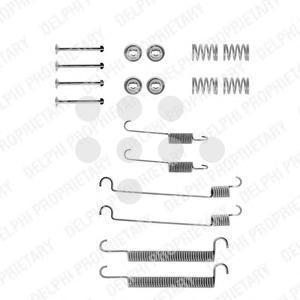 LY1016 DELPHI Комплектующие, тормозная колодка