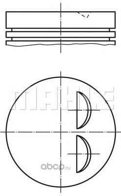 0119011 MAHLE/KNECHT Поршень