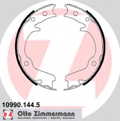 109901445 ZIMMERMANN Комплект тормозных колодок, стояночная тормозная система