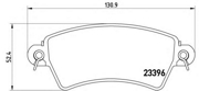 P61065 BREMBO Тормозные колодки