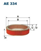 AE334 FILTRON Фильтр воздушный Filtron