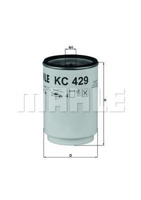 KC429D MAHLE Фильтр топливный