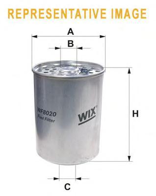 Топливный фильтр WIX FILTERS WF8020