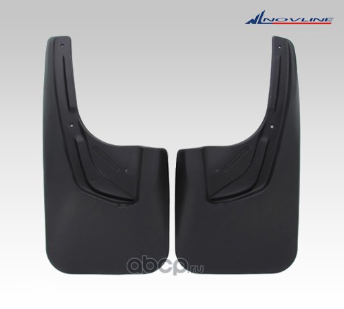 NLF3514E13 AUTOFAMILY Брызговики задние MITSUBISHI Outlander XL,2010-2012,кросс.(стандарт)
