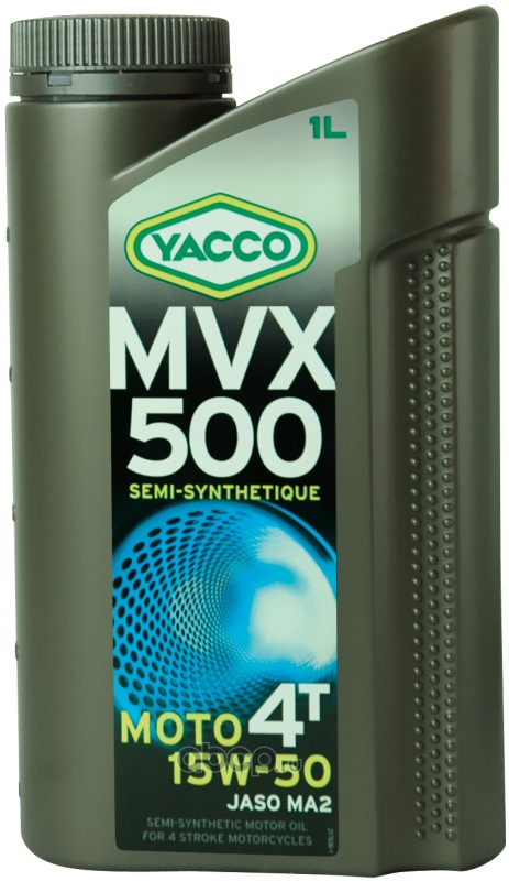 Масло моторное полусинтетика 15W-50 1 л. YACCO 332525
