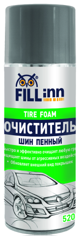 FL063 FILL INN Очиститель шин пенный аэрозоль 520мл