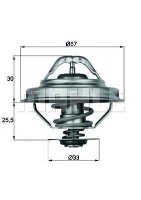 TX2892D BEHR-HELLA Термостат