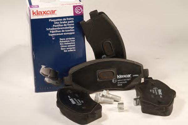 24106Z KLAXCAR Комплект тормозных колодок, дисковый тормоз