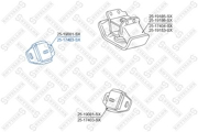 2517403SX STELLOX Подвеска, двигатель