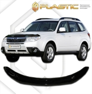 2010010103071 CA PLASTIC Дефлектор капота Subaru Forester  2008-2012  Classic черный