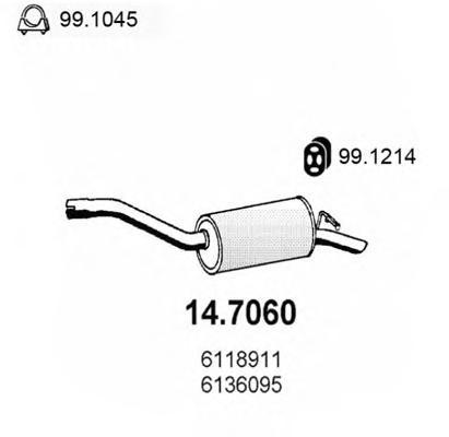 147060 ASSO Зд.ч. FORD Sierra