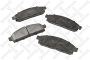 000088BSX STELLOX колодки дисковые передние! с антискрип. пластинами Mitsubishi L200 2.5 06>