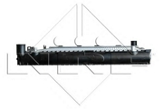 516573 NRF Радиатор, охлаждение двигателя