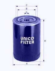 LI7898 UNICO FILTER Масляный фильтр