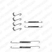 LY1025 DELPHI Комплектующие, тормозная колодка