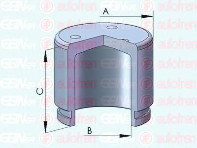 D025304 SEINSA AUTOFREN Поршень, корпус скобы тормоза