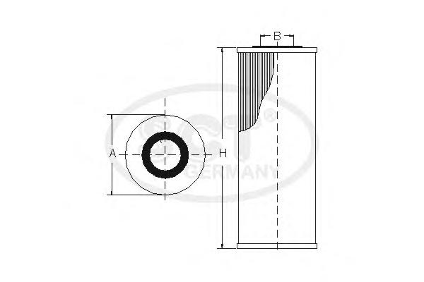 SH4057 SCT SCT SH 4057 Масляный фильтр SH4057