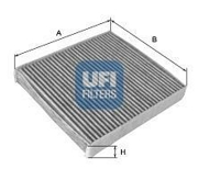5417800 UFI Фильтр, воздух во внутренном пространстве