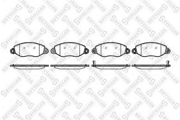 783012BSX STELLOX колодки дисковые п.! с антискрип. пл. Ford Transit 2.3/2.0Di-2.4TDE 00> диск 15