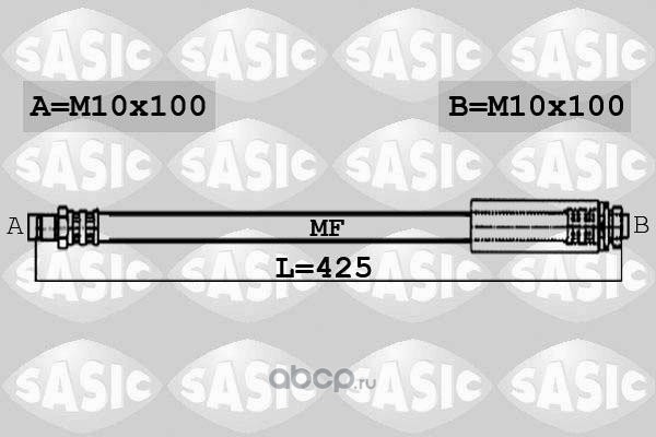 6606177 SASIC Тормозной шланг