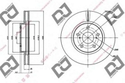 BD1461 DJPARTS Тормозной диск