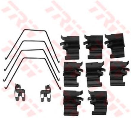PFK495 TRW Комплектующие, колодки дискового тормоза