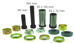 REPAIR KIT CALIPERS GUIDES & BUSHES FOR ELSA1 EBS ECKM5