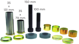GUIDE PINS & SEALS - FOR D LISA EBS ECKM13