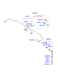 5481436001 HYUNDAI-KIA ШАЙБА МЕТАЛЛИЧЕСКАЯ