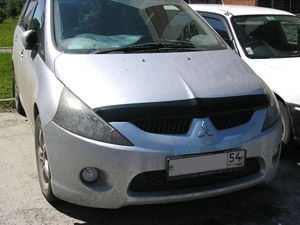 NLDSMIGRA0412 NOVLINE Дефлектор капота темный MITSUBISHI GRANDIS 2004-2011, NLD.SMIGRA0412