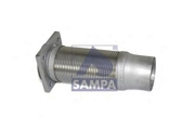 060233 SAMPA Труба глушителя передняя